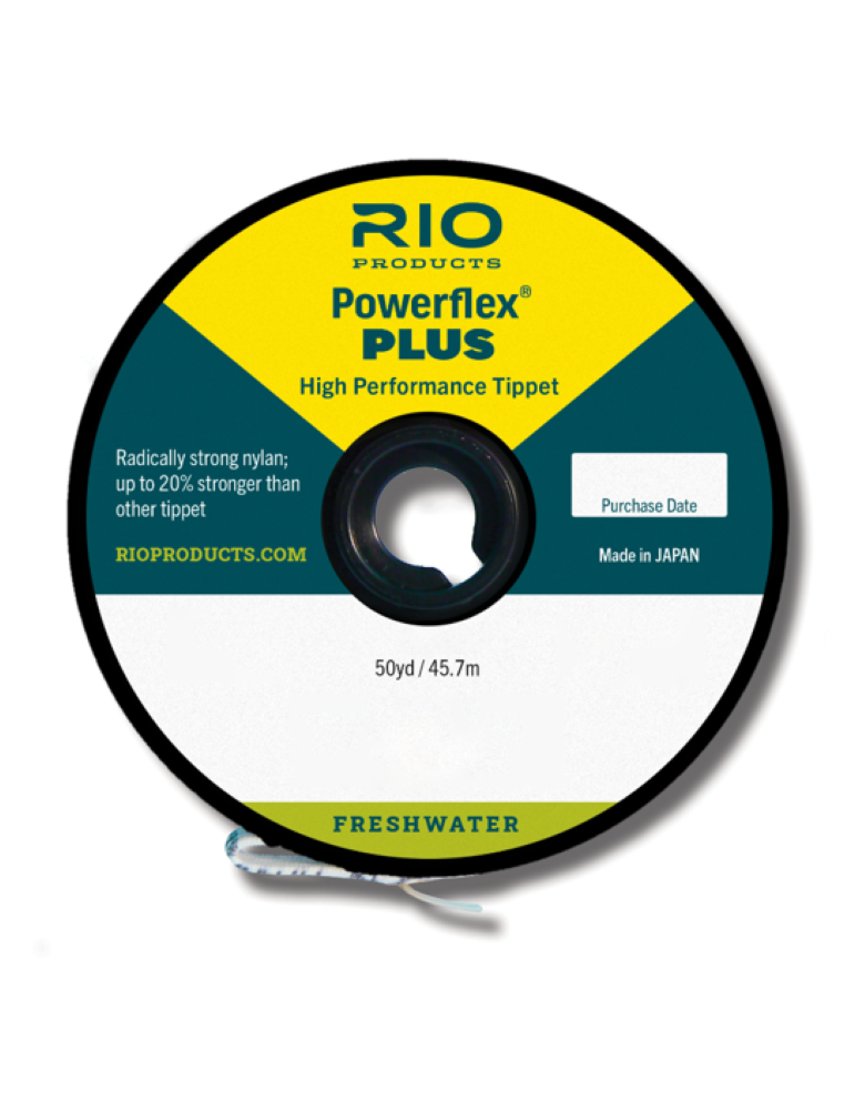 Rio Powerflex Plus Tippet - 50 Yard, Single Pack