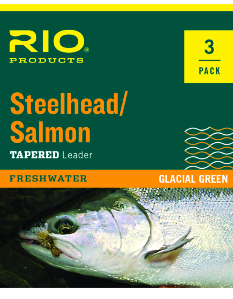 Rio Steelhead/Salmon Glacial Green, 3-Pack