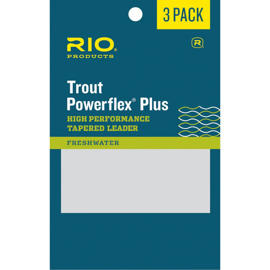 RIO POWERFLEX PLUS LEADER 3-PACK