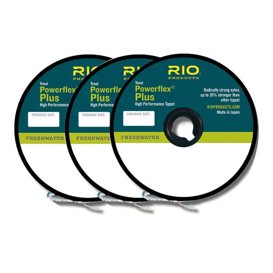 RIO POWERFLEX PLUS TIPPET 3-PACK