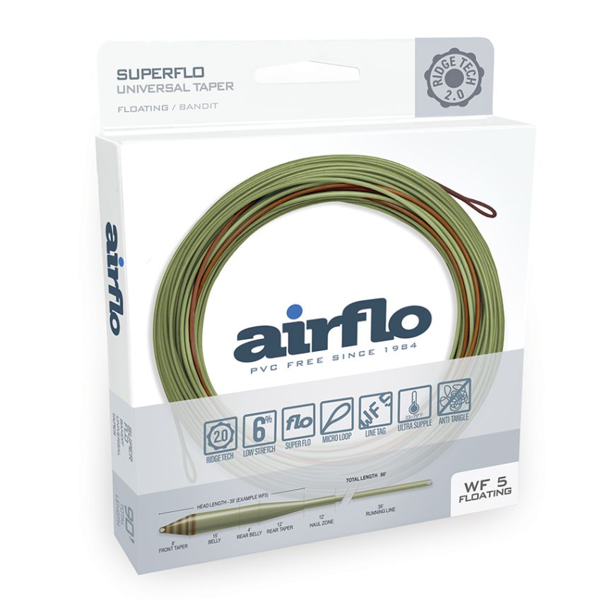 Airflo RIDGE 2.0 SUPERFLO UNIVERSAL TAPER