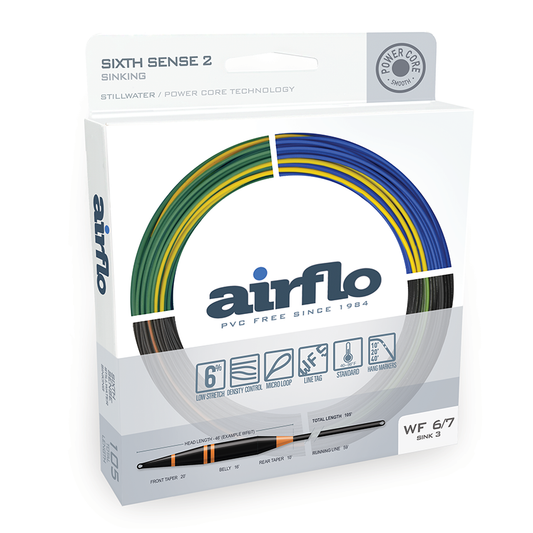 Airflo SUPERFLO SIXTH SENSE 2  FAST INTERMEDIATE