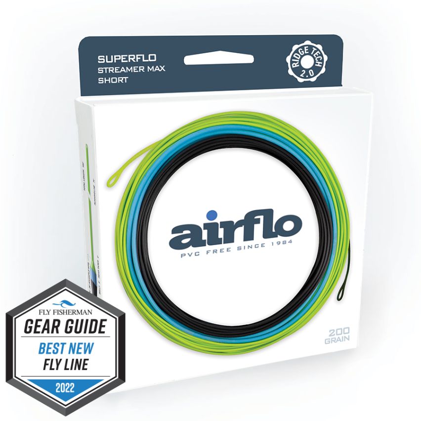 Airflo RIDGE 2.0 SUPERFLO STREAMER MAX SHORT